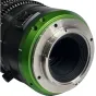 Precision MTF Fuji MK lens adapter for Sony E to Fuji X mount conversion with stainless steel mount and green accent ring