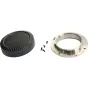 MTF Fuji MK lens conversion adapter from Sony E mount to Fuji X mount, stainless steel construction with protective cap.