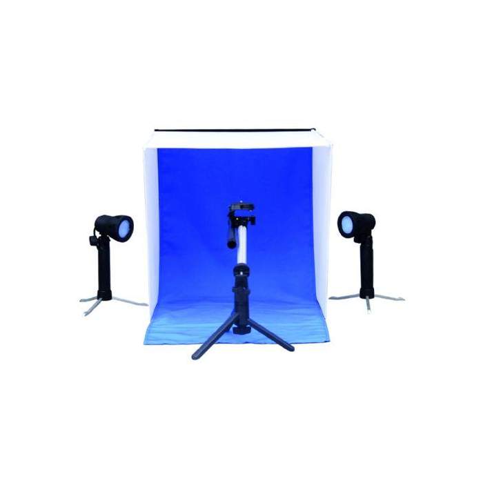 Световые кубы - Linkstar Photo Box Kit PBK-50 50x50 cm Foldable + 2x50W lamps - быстрый заказ от производителя