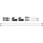 NANLITE PavoTube II 60XR 2Kit RGBWW LED пиксельные трубки с адаптерами питания и крепежными аксессуарами для профессиональной фотографии и видеосъемки