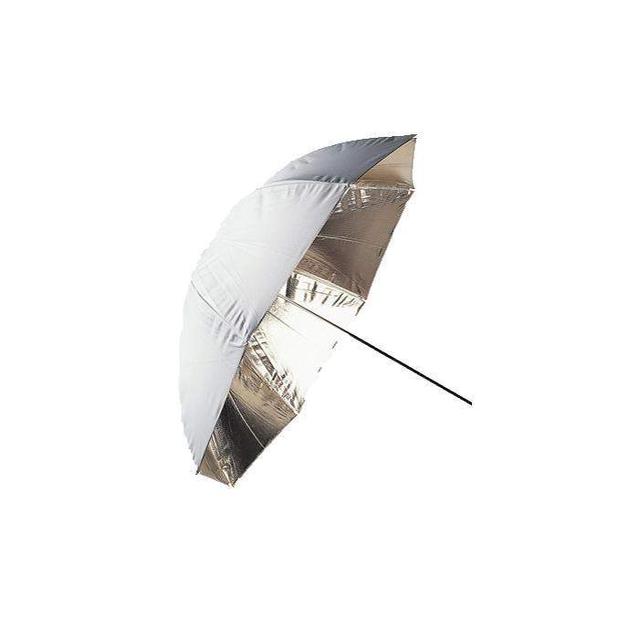 Umbrellas - Falcon Eyes Umbrella UR-32G Gold/White 80 cm - quick order from manufacturer