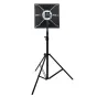 NANLITE Lantern-Softbox LT-FMM-60 spherical softbox on a black tripod stand, providing even omnidirectional soft light for Nanlite Forza 60/60B LED panels