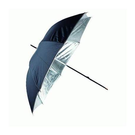 Зонты - Linkstar Umbrella PUR-102SB Silver/Black Cover 120 cm - быстрый заказ от производителя