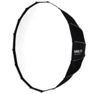 NANLITE Easy-Up Параболический Soft Box SB-PR-120-Q с креплением Bowens, диаметр 120 см и серебристой подкладкой для студийного освещенияNANLITE Easy-Up Параболический Soft Box SB-PR-120-Q с креплением Bowens, диаметр 120 см и серебристой подкладкой для студийного освещения