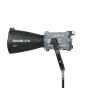 NANLUX Evoke 600C LED spotlight with 25° reflector, eight-color mixing, and remote control for professional photography and video lighting
