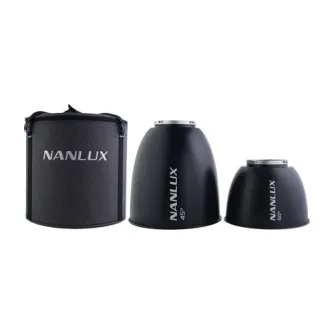 NANLUX Reflector Set with 45° and 60° Reflectors for Evoke 2400B/5000B Studio Lights