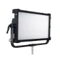 NANLUX Dyno 650C RGBWW LED Soft Panel Light with adjustable bracket and flight case