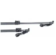 Ready Rig Pro Arm Upgrade - oglekļa šķiedras rokas pagarinājumi ar montāžas brakcēm un regulējamiem siksnāmReady Rig Pro Arm Upgrade - oglekļa šķiedras rokas pagarinājumi ar montāžas brakcēm un regulējamiem siksnām