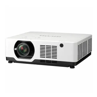 RICOH PJ WUL6760 3LCD Laser Projector with 6000 lumens, WUXGA resolution, and advanced image correction for large venues.