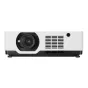 RICOH PJ WUL6760 3LCD Laser Projector with a large lens, ventilation grilles, and adjustable feet, designed for large venues.