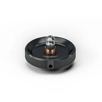 Sachtler 100mm fluid head adapter for 3/8" attachments, lightweight and durable design