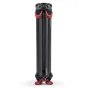 Sachtler Flowtech 75 MS Carbon Fiber Tripod Leg with Quick-Release Brake System and Red Rubber Feet