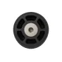 SeaLife Flex Connect Handle top view, black ergonomic grip with silver central hub and 1/4-20 mounting thread, accessory for action cameras and Sea Dragon Lumen lights