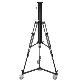 Second Wave Model 30 Motorized PTZ Pedestal and Dolly for smooth camera movement and teleprompter support
