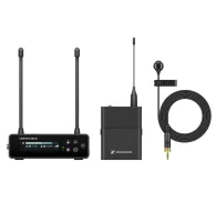 Sennheiser EW-DP ME4 SET wireless microphone system with receiver, transmitter, and ME4 lavalier microphoneSennheiser EW-DP ME4 SET wireless microphone system with receiver, transmitter, and ME4 lavalier microphone