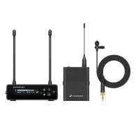 Профессиональная беспроводная микрофонная система Sennheiser EW-DP ME2 с цифровым UHF передатчиком, приемником, лавальерным микрофоном ME2 и кабелем с 3,5 мм разъемомПрофессиональная беспроводная микрофонная система Sennheiser EW-DP ME2 с цифровым UHF передатчиком, приемником, лавальерным микрофоном ME2 и кабелем с 3,5 мм разъемом