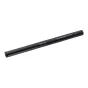 Sennheiser MKH 418 S shotgun microphone with matte black finish and textured grip for professional audio recording