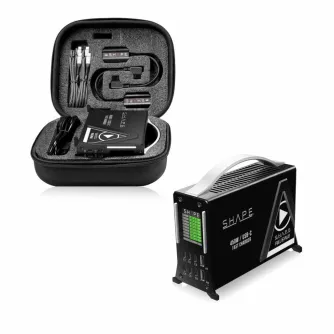 Shape 450W USB-C Fast Charger Kit with cables and adapters in a portable case
