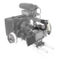 Shape Sony FX3/FX30 ручка-расширитель с шумоподавляющим верхним ручкой, изготовленная из ЧПУ-алюминия, с двойным держателем стержней, боковым колесом для фокуса и монитором, прикрепленная к камере Sony FX3 с направленным микрофо