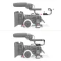 Shape CNC алюминиевый удлинитель рукоятки для Sony FX3/FX30, прикреплённый к верхней рукоятке камеры, с шумоподавляющим дизайном и надёжным креплением винта