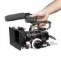 SHAPE Sony FX3/FX30 ручка-расширение с шумоподавлением, лёгкий ЧПА-алюминий, прикреплённый к верхнему ручному держателю камеры, рука держит, микрофон установлен