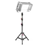 Shape LBDR6 Low Boy Double Riser Stand Black/Chrome 6’9’’
