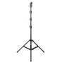 Shape ATR14 Aluminum Triple Riser Stand - Durable 30kg Load Capacity, Adjustable Height 132-377cm, Stable 91.5cm Footprint for Professional Photography and Videography