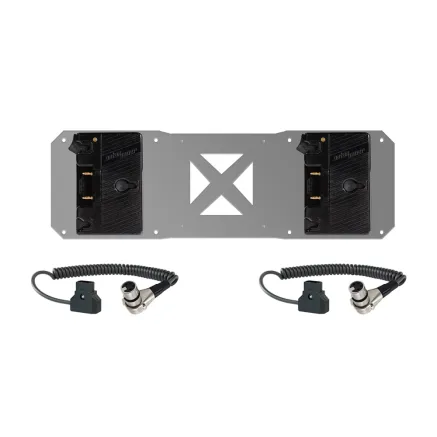 Shape 2x Gold Mount & 2x Cables for Atomos Sumo Battery Plate (2GMSB)