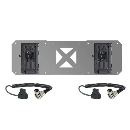 Shape 2x V-Mount & 2x Cables for Atomos Sumo Battery Plate (2VMAB)