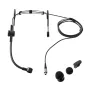 Shure SM39 headset microphone with adjustable headband, coiled cable, and included accessories for clear vocals and stage performance