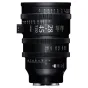 Sigma 28-45mm T2 FF cine lens with precision optics and cine mechanics