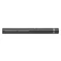 Sony ECM-673 black shotgun microphone, side view with two rectangular grille slots and CE/N50 label