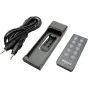 Tascam RC-10 wireless/wired remote control with protective case and 3-meter cable