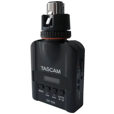 Tascam DR-10X Mic-attachable audio recorder