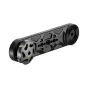 Wooden Camera 4 inch Extension for Elite Handheld Systems - viegls alumīnija riga aksesuārs ar pentagonālu dizainu, vairākiem montāžas punktiem un nerūsējošā tērauda pogu ar DLC pārklājumu
