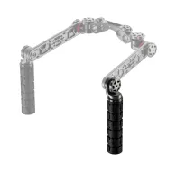 Wooden Camera Rosette Handgrip 135mm with padded TPE design and DLC-coated stainless steel knobs for a durable and comfortable gripWooden Camera Rosette Handgrip 135mm with padded TPE design and DLC-coated stainless steel knobs for a durable and comfortable grip
