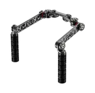 Комплект рукояток Wooden Camera 15mm LWS, собранный с черными ODI BMX-рукоятками, алюминиевым крестом и складными 6-дюймовыми удлинителями с цветными кольцами для идентификации камеры.Комплект рукояток Wooden Camera 15mm LWS, собранный с черными ODI BMX-рукоятками, алюминиевым крестом и складными 6-дюймовыми удлинителями с цветными кольцами для идентификации камеры.