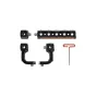 Wooden Camera Ultra Handle Standard Kit – modular shoulder handle set with 5-inch and 1-inch extensions, universal front and rear uprights, ergonomic Bocote hardwood inserts, multiple 3/8"-16 and 1/4"-20 mounting holes, and a re