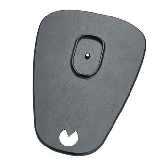 XGRIDS Lixel L2 Pro GCP Collection Plate – a dark gray textured ground control point plate featuring a central oval recess and a C-shaped cutout
