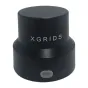 XGRIDS Lixel L2 Pro RTK Standarda modulis, melns cilindrisks dronu navigācijas aksesuārs ar redzamu zīmolu, daļa no Lixel L2 Pro RTK Standard komplekta.