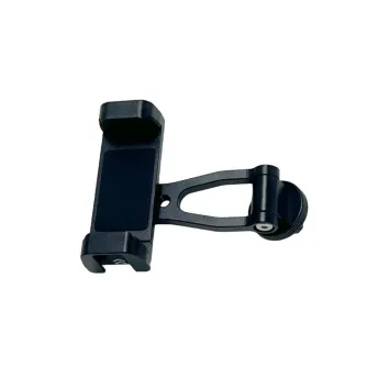 XGRIDS Lixel K1 mobile phone mount module, black metal bracket with adjustable clamp and pivot knob for secure attachment
