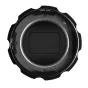 Адаптер PL mount Z CAM для серии Z‑Cam E2 flagship, вид сверху круглого металлического кольца с надписями 'OPEN' и 'LOCK', предназначенный для профессиональных кинообъективов.