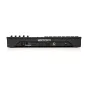 Zoom LiveTrak L12next Digital Mixer and Recorder rear panel with analog controls, XLR/TRS inputs, USB ports, and OLED display