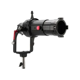 Aputure Spotlight Mount II 19° lens modifier with rotatable barrel, 4-leaf cutter, and B-size gobo holder for precise light shaping
