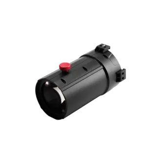 Aputure Spotlight Mount II 19° Lens with red adjustment knob and precision projection design