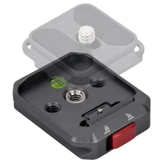iFootage Seastars Quick Release Q38 Base with Arca compatibility, integrated bubble level, and safety lock for secure camera mounting