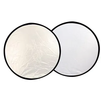 Saliekamie atstarotāji - Falcon Eyes Reflector CFR-42S Silver/White 107 cm - быстрый заказ от производителя