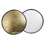 Foldable Reflectors - Falcon Eyes Reflector CFR-42G Gold/White 107 cm - quick order from manufacturer