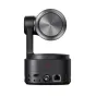 OBSBOT Tail 2 NDI rear view with HDMI, 3G‑SDI, LAN/PoE+ and USB ports, red power button, 90° gimbal mount, AI-powered PTZR 4K live production camera