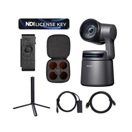 Obsbot Tail Air PowerUp Combo 4K PTZ Streaming Camera